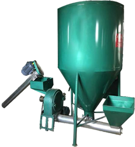 立式饲料粉碎搅拌机